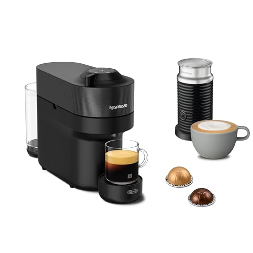 Nespresso De'Longhi Vertuo POP Aeroccino Noir - Machine à café"