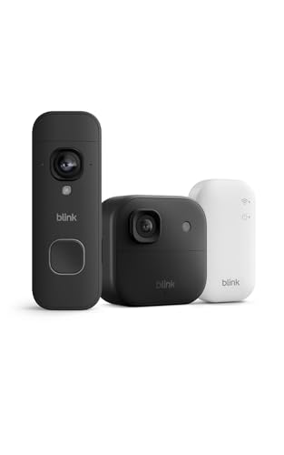 Caméra extérieure 2K+ Blink avec sonnette vidéo