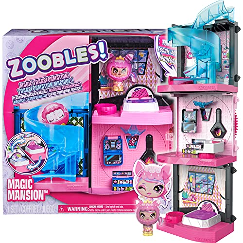 Maison Magique Modulable Zoobles - 1 Figurine Z-Girlz Exclusive Fournie - Jouet Enfant 5 ans et +