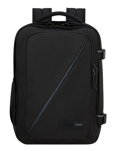 Sac Cabine Ryanair 25 x 20 x 40 cm, 24 L, 0,40 kg, Bagage à Main, Sac à Dos Avion S Sous le Siège, Noir