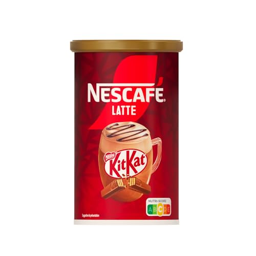 NESCAFÉ KitKat Latte, Café Soluble Instantané, Boîte de 273 g