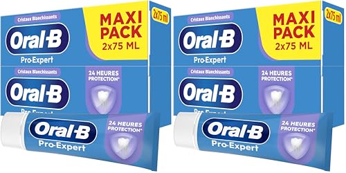 Oral-B Dentifrice Pour Les Dents Sensibles Pro-Expert - Maxi Pack 4 x 75 ml