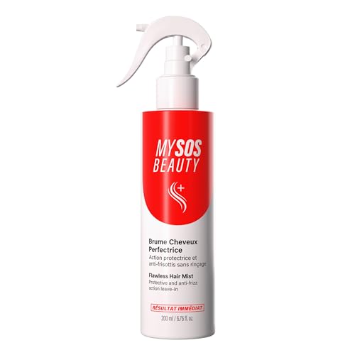 Brume Cheveux Perfectrice - My SOS Beauty - Spray Anti-Frisottis pour Cheveux Lisses & Brillants - Protection Thermique - Traitement Lissant Anti-Humi