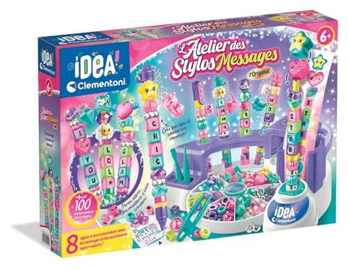 L'Atelier des Stylos Édition Messages Kit 8 Stylos à Créer Dès 6 Ans