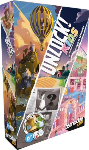 Asmodee - Unlock! Kids - Histoire de Détectives - Jeu de Société