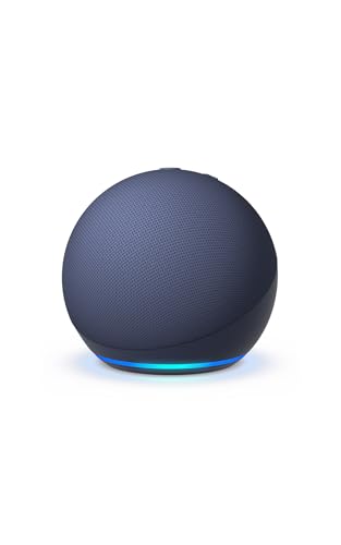 Echo Dot (Nouvelle génération) | Enceinte connectée Bluetooth et Wi-Fi au son puissant encore plus imposant | Bleu marine, avec accès anticipé à Alexa