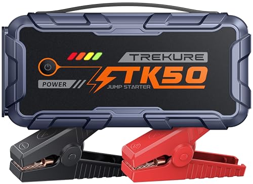 Booster Batterie Voiture 9000A 26800mAh, Démarreur Batterie Voiture, 12V Booster Voiture Portatif avec 800 Lumens LED, 18W USB Charge Rapide