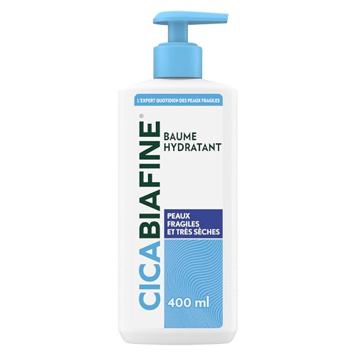 Cicabiafine Baume Hydratant Réparateur, Dès 3 ans, flacon-pompe de 400 ml