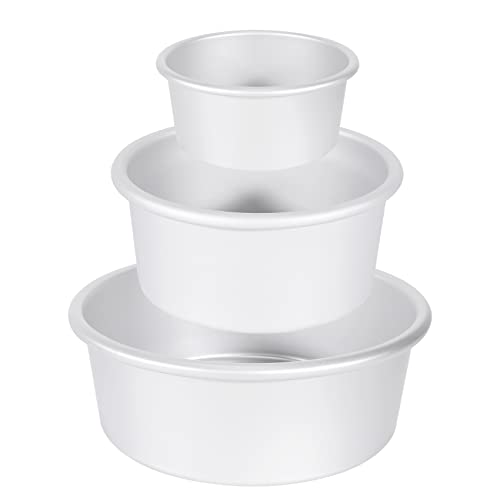 Moule à Gâteau Rond en Aluminium Antiadhésif et Anti-Fuite