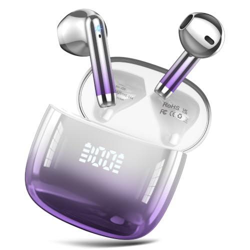 Ecouteurs Bluetooth Sans fil, Casque Bluetooth Sans fil, Bluetooth 5.4 | Son surround - Microphone HD - Contrôleur de 14,2 mm - Casque sans fil 48H - 