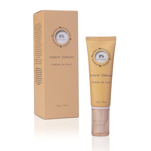 8% BY KEDMA - Crème de Nuit à l'Acide Hyaluronique - 50g