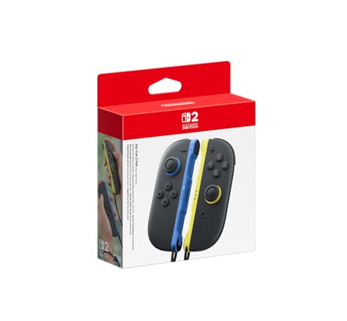 Nintendo paire de manettes Joy-Con 2 bleu & jaune Switch 2 | À utiliser uniquement avec la Nintendo Switch 2