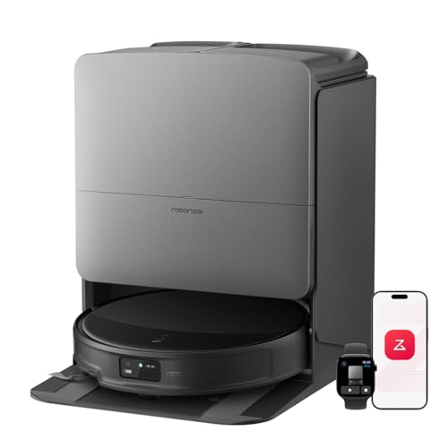 roborock Saros 20 - Robot Aspirateur Laveur 36 000 Pa, Châssis AdaptiLift 3.0 | Système StarSight 2.0, Technologie FlexiArm, Nouv. Station RockDock