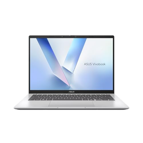 ASUS Vivobook 14 X1407QA-LYO84W – 14 Pouces – WUXGA 1920x1200 60Hz PC Portable (Snapdragon X X1-26-100 jusqu'à 2,97GHz, LPDDR5X 16Go, 512Go SSD, Windo