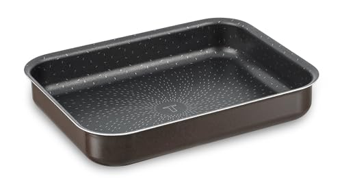 Tefal - Success Plat Four Aluminium Format Mini Rectangulaire | Plat four antiadhésif pour démoulage facile - Diffusion homogène de la chaleur - Compa