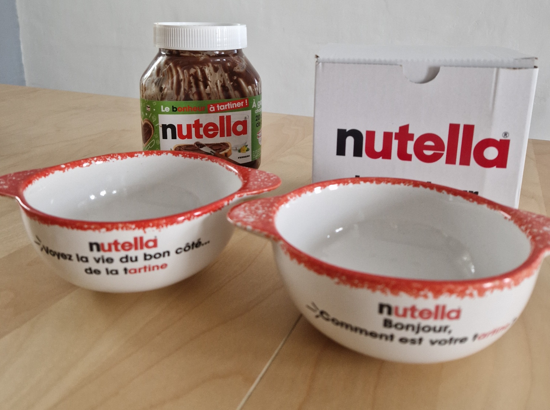 Nutella Calendrier de l'Avent, rempli de produits Ferrero Nutella